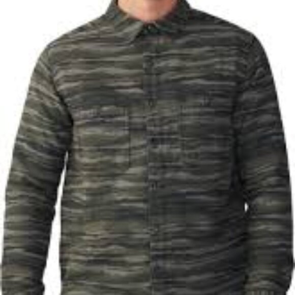 MOUNTAIN HARDWEAR Granite Peak Heavyweight Flannel Shirt Sz L ~ NWOT! - Picture 2 of 5